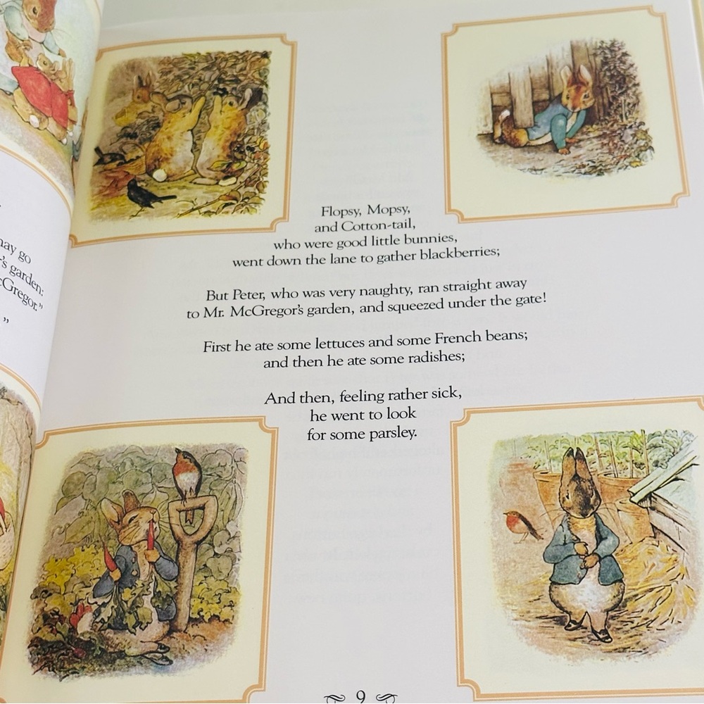 A Child's Treasury of Beatrix Potter Hardcover Book - Picture 8 of 12